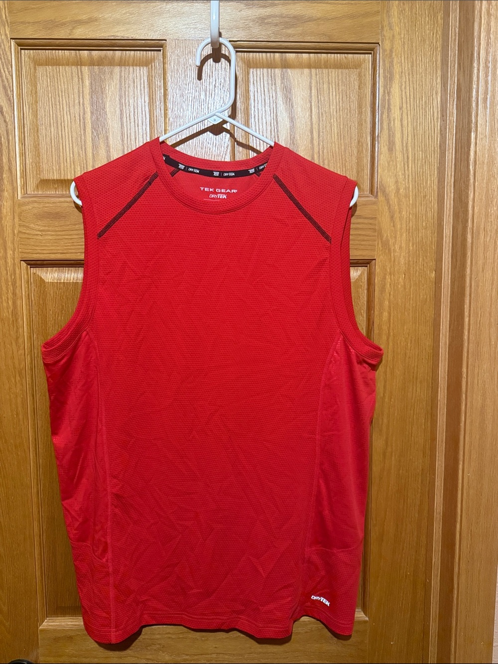 tek gear Red Men's Athletic Sleeveless Tank Top